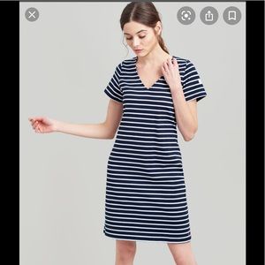 NWT Joules Riviera V Neck Stripe Dress Size 2